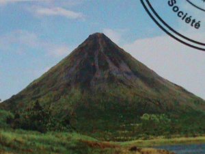 ​TOGO- 2021- WORLD FAMOUS BEAUTIFUL VOLCANOS CTO SHEET VF LAST ONE FANCY CANCEL