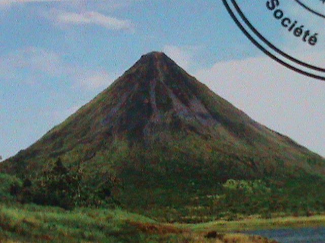 ​TOGO- 2021- WORLD FAMOUS BEAUTIFUL VOLCANOS CTO SHEET VF LAST ONE FANCY CANCEL