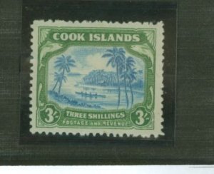 Cook Islands #114v Unused Single