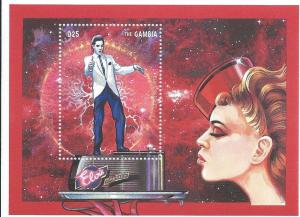 Gambia #1673 Elvis Presley Souvenir Sheet (MNH) CV$8.75