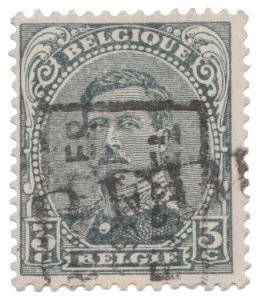 BELGIUM STAMP 1920. SCOTT # 110. USED. # 3