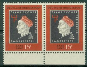 Saar - Scott 319 MNH Pair (SP)