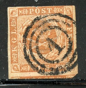Denmark # 7, Used.