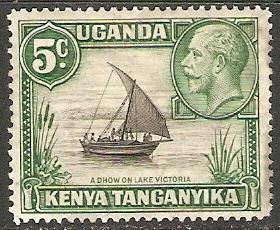 Kenya Uganda Tanganyika 1935 Scott 47 King George V MLH