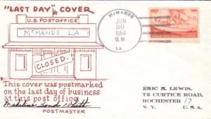 McManus LA Post Office Last Day - Eric Lewis Cover