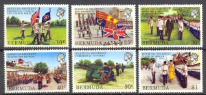 Bermuda Sc# 423-428 MNH 1982 Bermuda Regiment