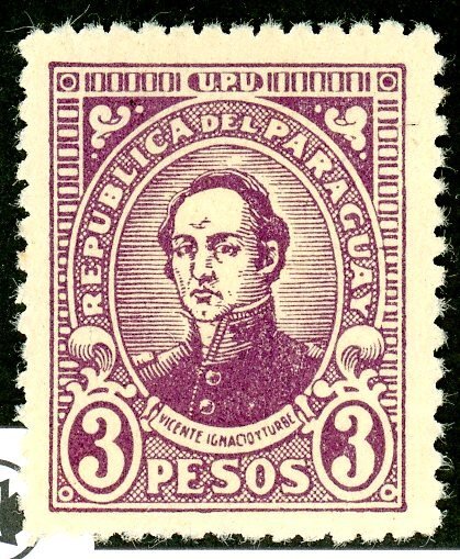 Paraguay, Scott #296, Unused, Hinged