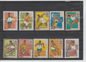 Burundi  Scott#  260-264, C88-C92  MH  (1968 Olympics)