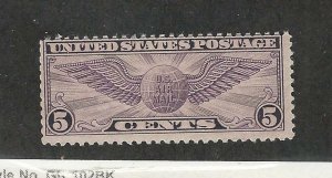 United States, Postage Stamp, #C12 Mint NH Flat PL., 1930, JFZ