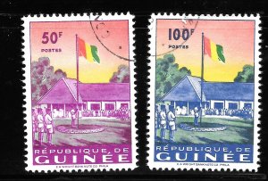 Guinea  (1959 )  - Scott # 188 - 189,