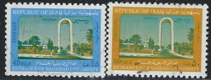 Iraq O336-37 Used 1981 issues (ak2176)