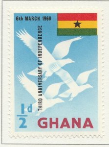 1960 GHANA 1/2d MH* Stamp A4P42F40172-