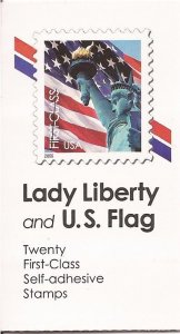 US Stamp 2006 (39c) Lady Liberty & Flag Booklet Pane of 20 Stamps #3973a