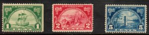 #614-16,  Huguenot-Walloon set, og, NH, VF, Scott ⭐⭐⭐⭐⭐
