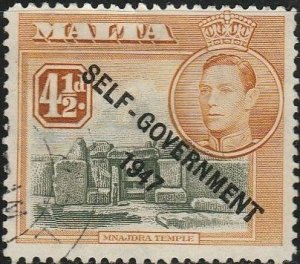 Malta, #215  Used From 1948