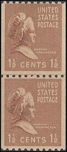 849 Mint,OG,NH... Line Pair... SCV $4.50