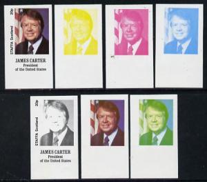 Staffa 1977 Carter/Mondale Inauguration 20p James Carter ...