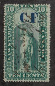 Canada Ontario Law Stamp (#OL2) Used