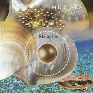 MALAYSIA 2015 PEARLS SG#MS2096 MNH