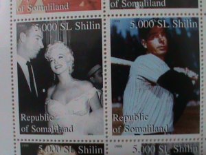 SOMALILAND-1999-WORLD FAMOUS PEOPLES-MNH-SHEET-VERY FINE WE SHIP TO WORLD WIDE