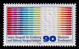 Germany Sc# 1332 MNH Oscillogram Pulses