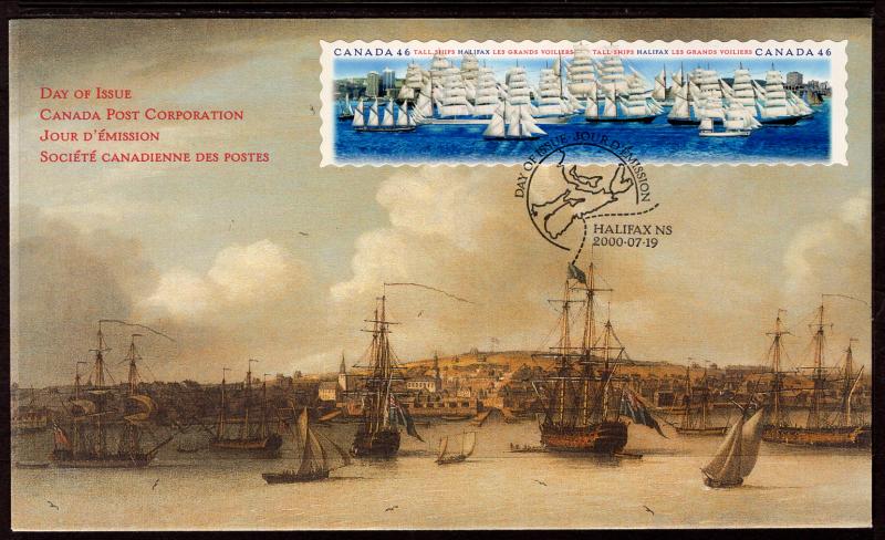 Canada 1865a Tall Ships Canada Post U/A FDC