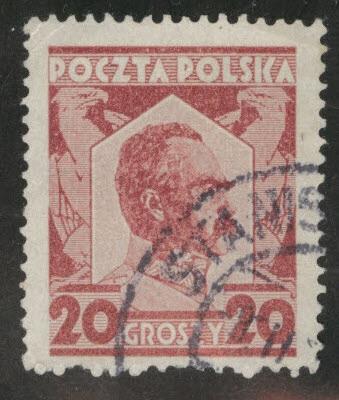 Poland Scott 242 used