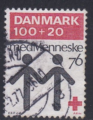 Denmark # B53, Red Cross Centennial, Used, 1/2 Cat.