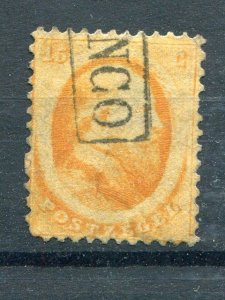 Netherlands #6 used F-VF  - Lakeshore Philatelics