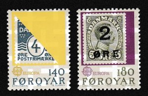 Faroe Is. Europa CEPT 2v 1979 MNH SC#43-44 SG#42-43