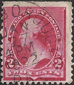 # 220 USED CARMINE GEORGE WASHINGTON