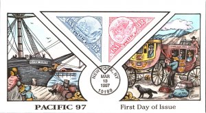 #3130-31 Pacific 1997 Triangles Collins FDC