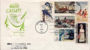 United States, First Day Cover, Art