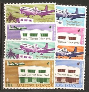 Maldives IslandsSC 235-42 Mint, Never Hinged