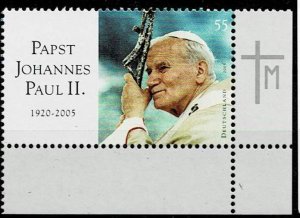 Germany 2005,Sc.#2340 MNH,  Death of Pope John Paul II
