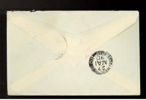 1930 Germany Graf Zeppelin South America Cover  w # C37