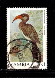 Zambia stamp #381, used, topical, birds 