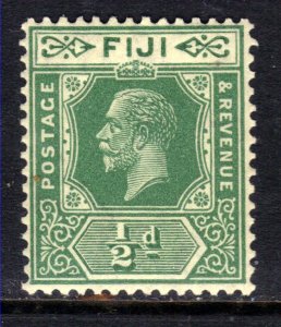 Fiji 1922 - 27 KGV 1/2d Green Umm SG 229 ( D47 )