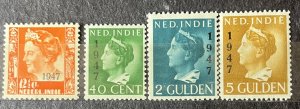 Netherland Indies #275-278 MLH   *