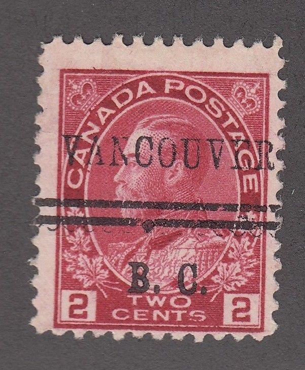 CANADA PRECANCEL VANCOUVER 1-106