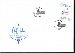 Czech Rep. NATO summit FDC / 2002