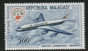 Madagascar Malagasy Scott C71 MNH**  1963 500fr Turbojet