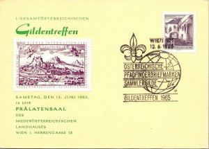 Austria 1965 - Austrian Boy Scouts Stamp Collectors Guild - F43027