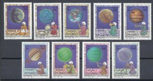 1996 Somalia 598-606 Astronomy / Planets 16,00 €