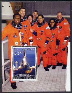 Somalia 2003 Space Shuttle #3 perf m/sheet unmounted mint