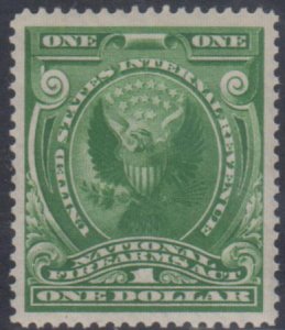 US RY3 Revenue XF Mint NH Beautifully Centered