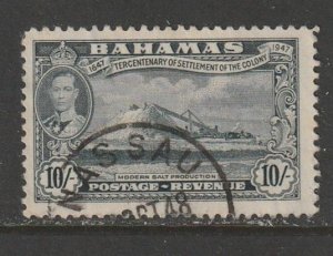 1948 Bahamas - Sc 146 - used VF - 1 single - Modern Salt Production