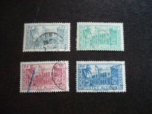 Stamps - Algeria - Scott# 167-170 - Used Part Set of 4 Stamps