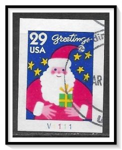 US #2873b Santa Claus PNC Pl#V1111 Used