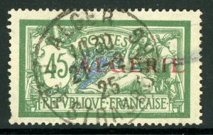 Algeria 1924 Definitive 45c Merson Scott #20 VFU M70